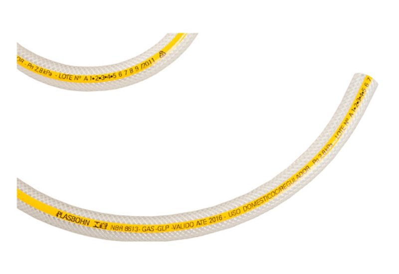 Mangueira Multiuso trançada Para Gás 3/8 2,7mm rolo 50 mt