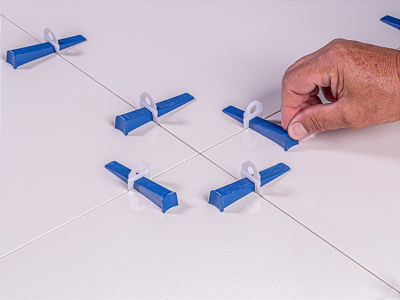 Nivelador Espaçador Piso Porcelanato Fit Eco 2 mm br 1000 PC
