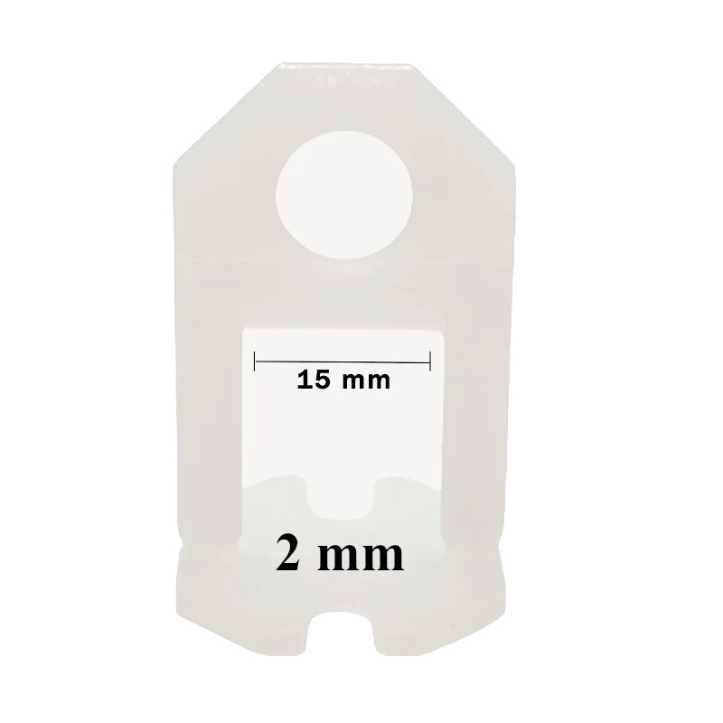 Nivelador Espaçador Piso Porcelanato Pro Slim 1 mm 500 pc