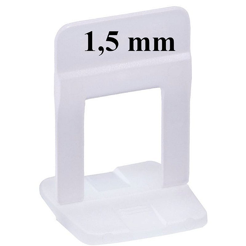 Nivelador Espaçador Piso Porcelanato Slim 1.5MM 1000 Cortag