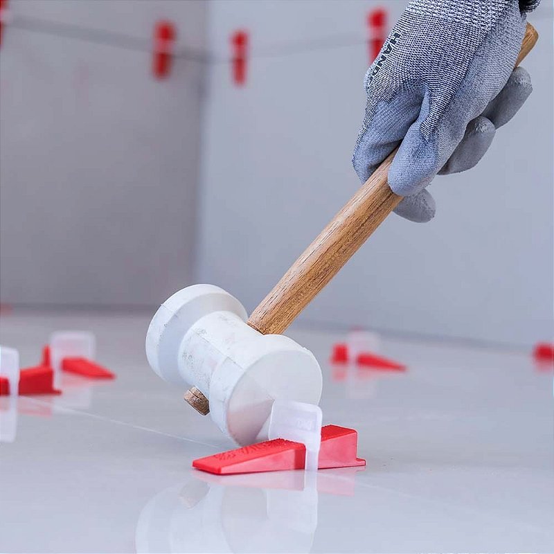 Nivelador Espaçador Piso Porcelanato Slim 1.5MM 1000 Cortag