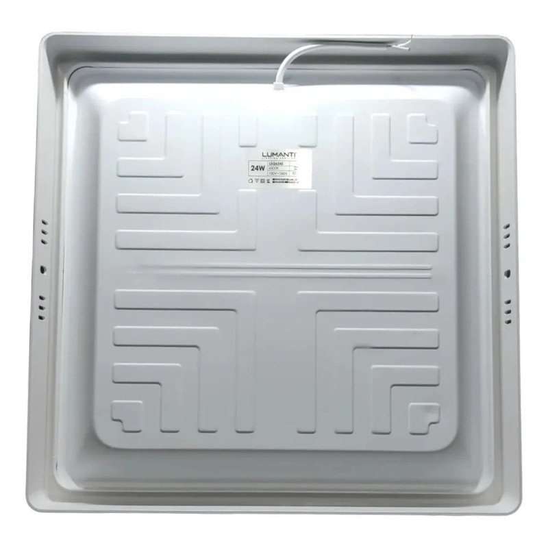 Painel Led Luminária Plafon 24w Quadrado Sobrepor Eco 6500k