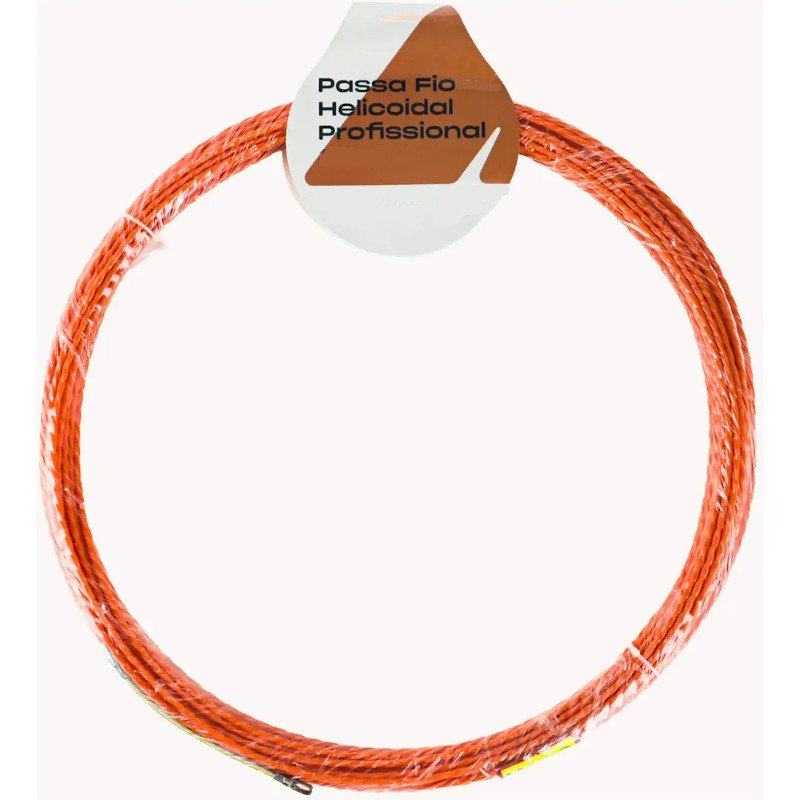 PASSA FIO PROFISSIONAL HELICOIDAL FLEXIVEL REFORÇADO 10 mts