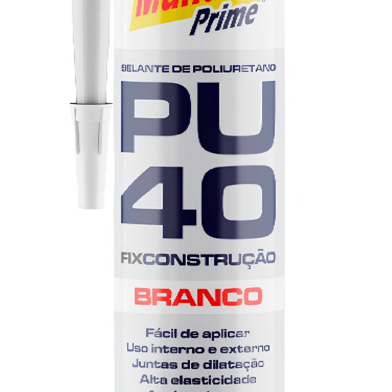 Pu 40 Selante Poliuretano Mundial Prime FLEX 400g Branco