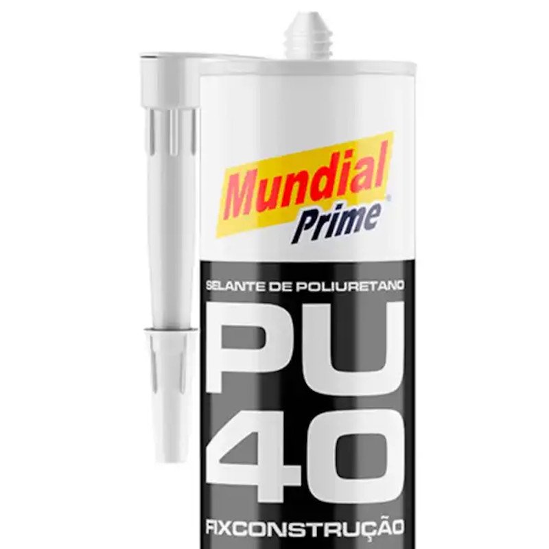 Pu 40 Selante Poliuretano Mundial Prime FLEX 400g Preto