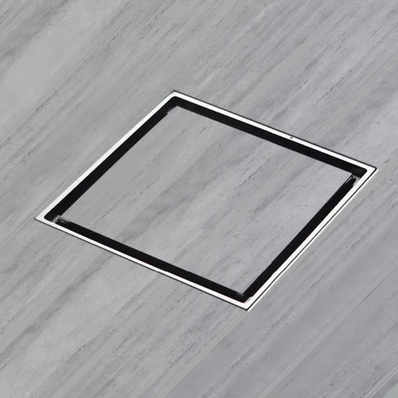Ralo Oculto Invisível Duplo Inox 15x15 Anti Inseto Anti odor