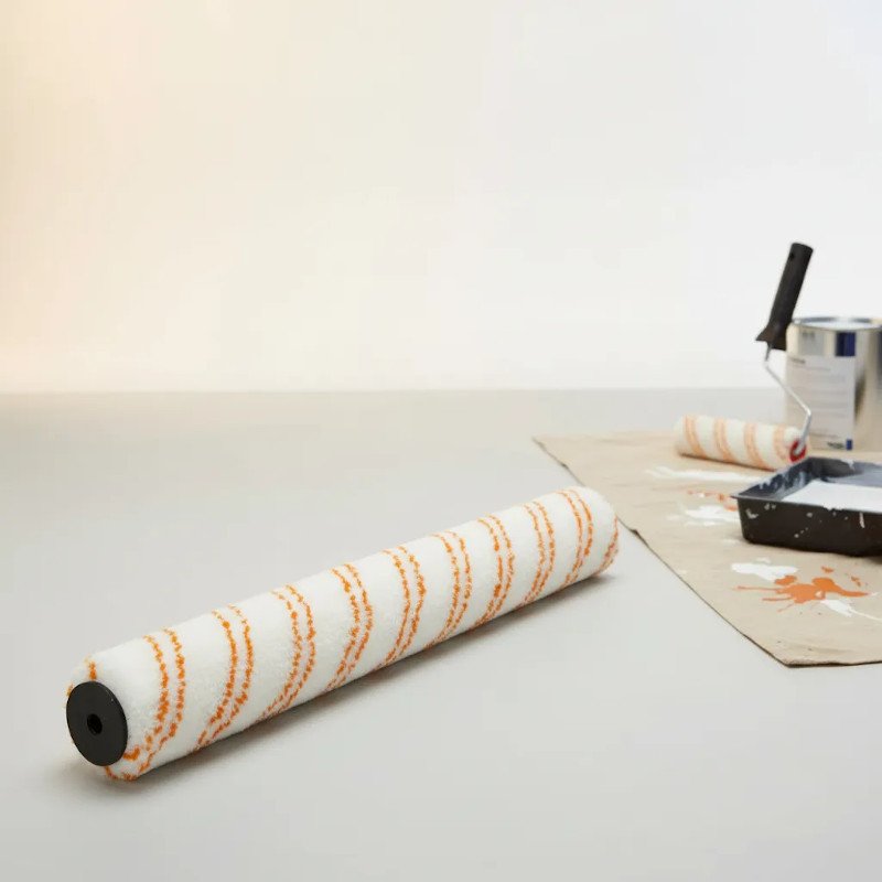 Rolo Pintura Premium lâ Poliamida 10mm liso 46cm Tigre Pro