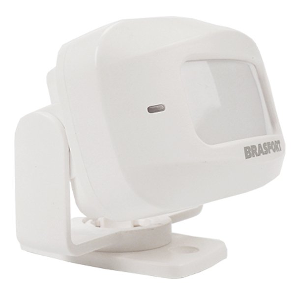 Sensor de presença Anunciador c\ alarme 100 metros brasfort