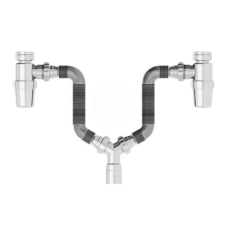 Sifao Duplo Copo Tubo Extensivel Universal 72cm Cromad Censi