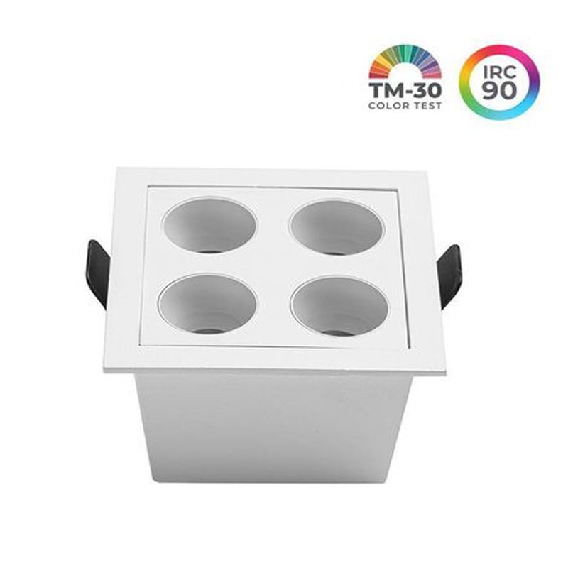 Spot Downlight Embutir Nordecor Powerus Led 8w Branco 3000k