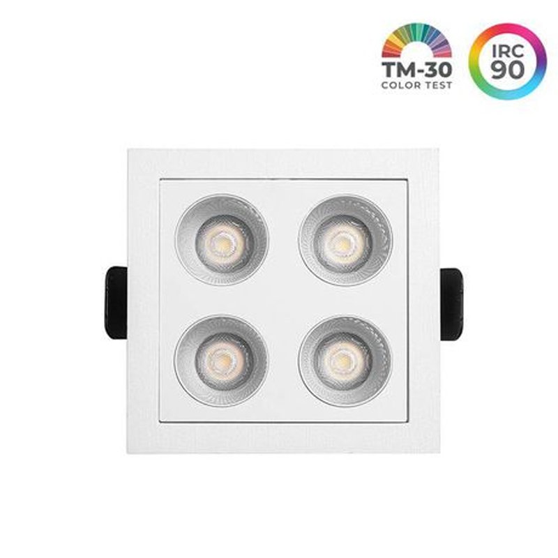 Spot Downlight Embutir Nordecor Powerus Led 8w Branco 3000k