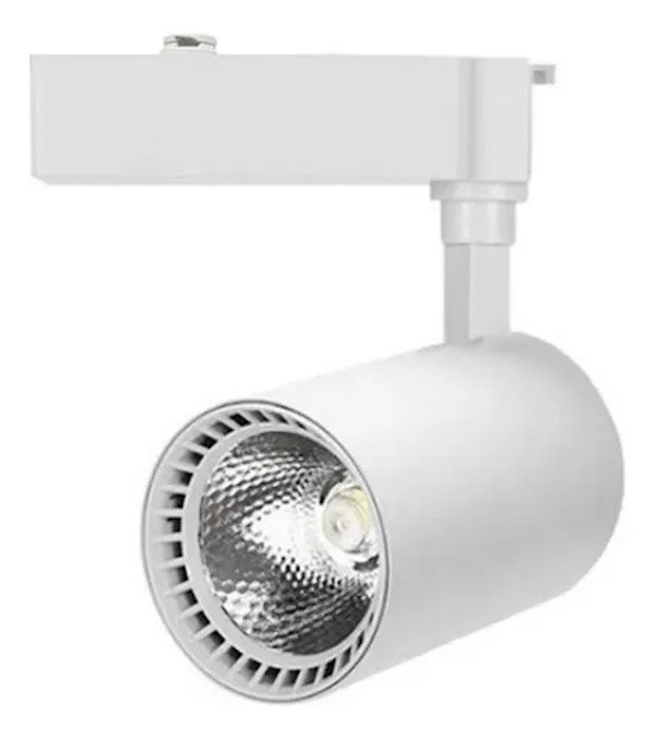 Spot Led Para Trilho Eletrificado 20w Br Quente 3000k Br