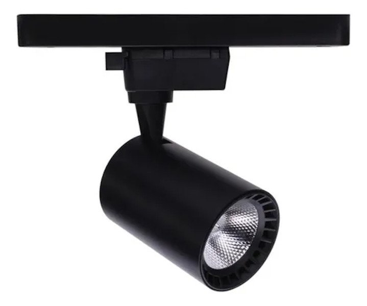 Spot Led Para Trilho Eletrificado 7w Br Quente 3000k pt