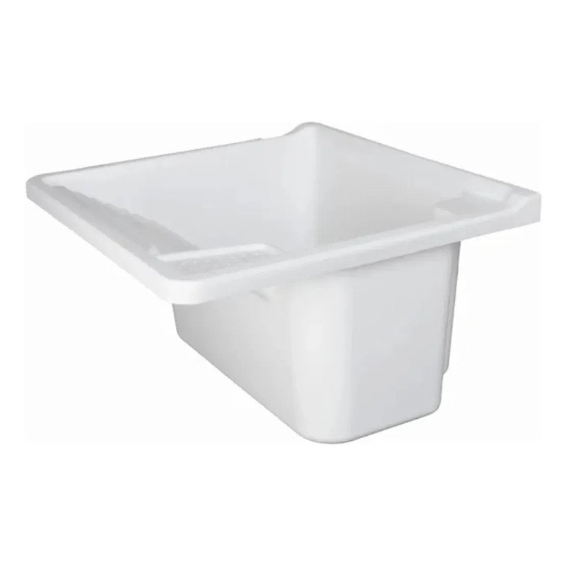 TANQUE PLASTICO PAREDE LAVAR ROUPA REFORÇADO FIBERBLU 26L BR