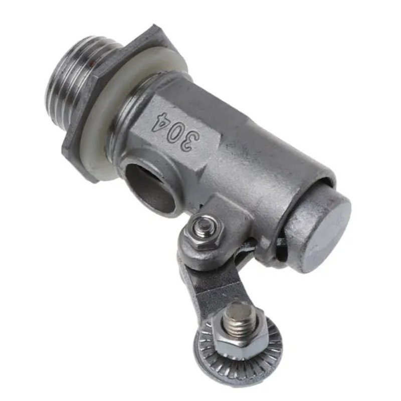 TORNEIRA BÓIA CAIXA D'ÁGUA DE INOX 1/2 x 3/4 água quent fria