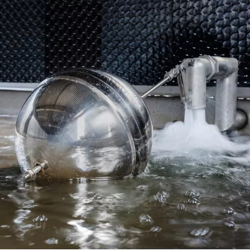TORNEIRA BÓIA CAIXA D'ÁGUA INOX 1.1/2 50mm água quente fria
