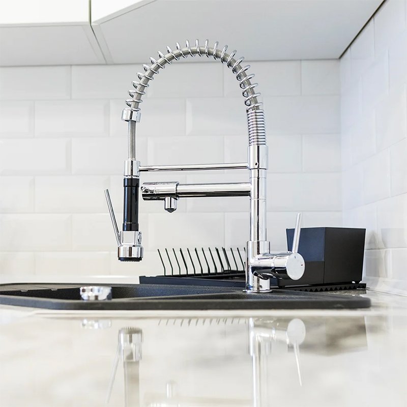 Torneira Cozinha Monocomando Bancada Gourmet Luxo Baixa