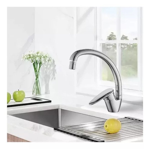Torneira Cozinha Monocomando Gourmet com Bica Móvel manplex