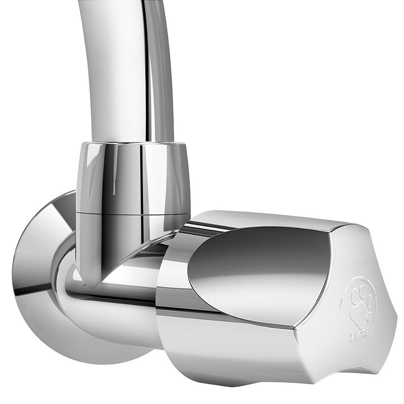 Torneira Cozinha Parede Horizontal ABS Orbe Cromada Tigre