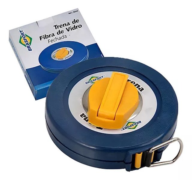 Trena de Fibra de Vidro Fechado 30 metros x 13mm Brasfort