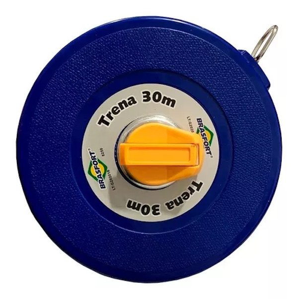 Trena de Fibra de Vidro Fechado 30 metros x 13mm Brasfort