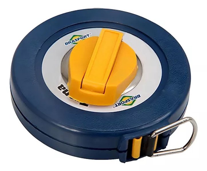 Trena de Fibra de Vidro Fechado 30 metros x 13mm Brasfort