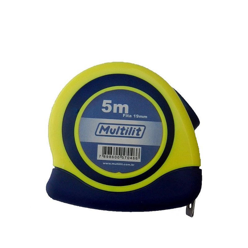 Trena Emborrachada Universal auto stop 5 mt x 19 mm multilit