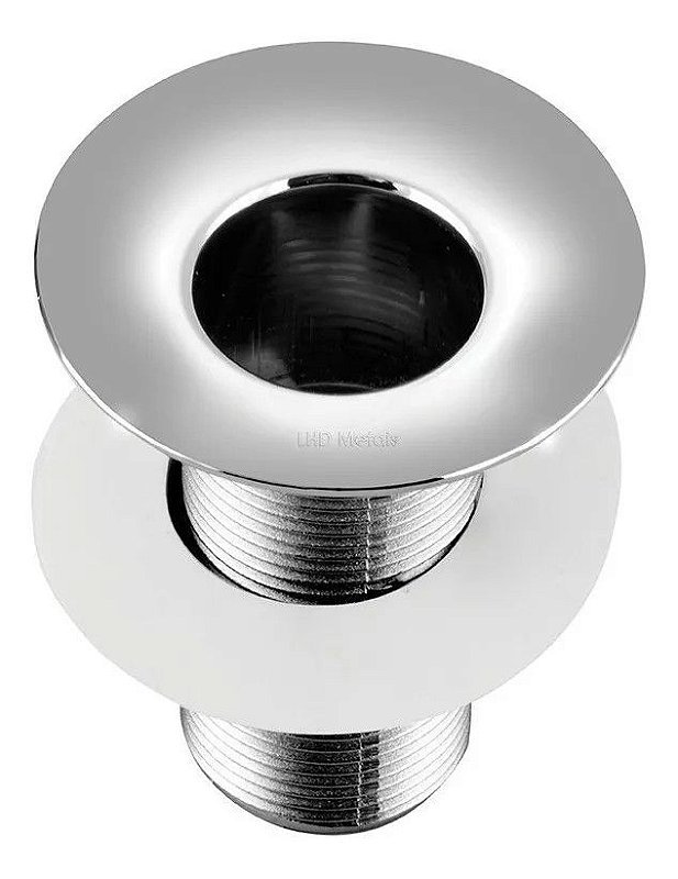 Valvula Lavatorio Banheiro Pia Cuba Longa 13Cm 7/8 Inox Top