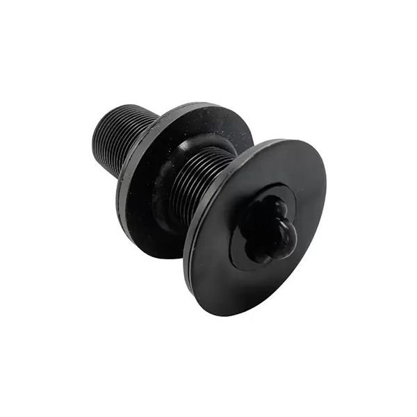 VALVULA LAVATORIO PIA CUBA 7/8 BLACK INOX TAMPA SILICONE FLUX