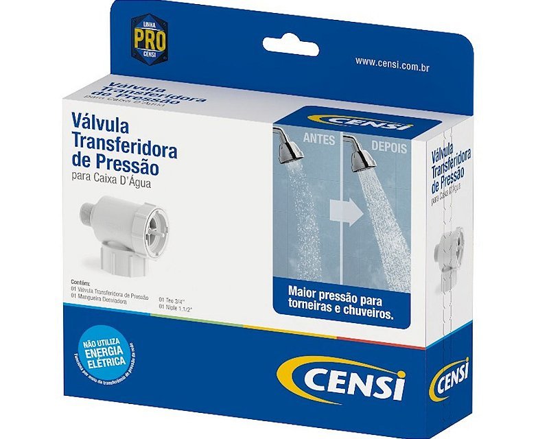 Valvula Pressão Transferidora Caixa D'agua linha PRO Censi